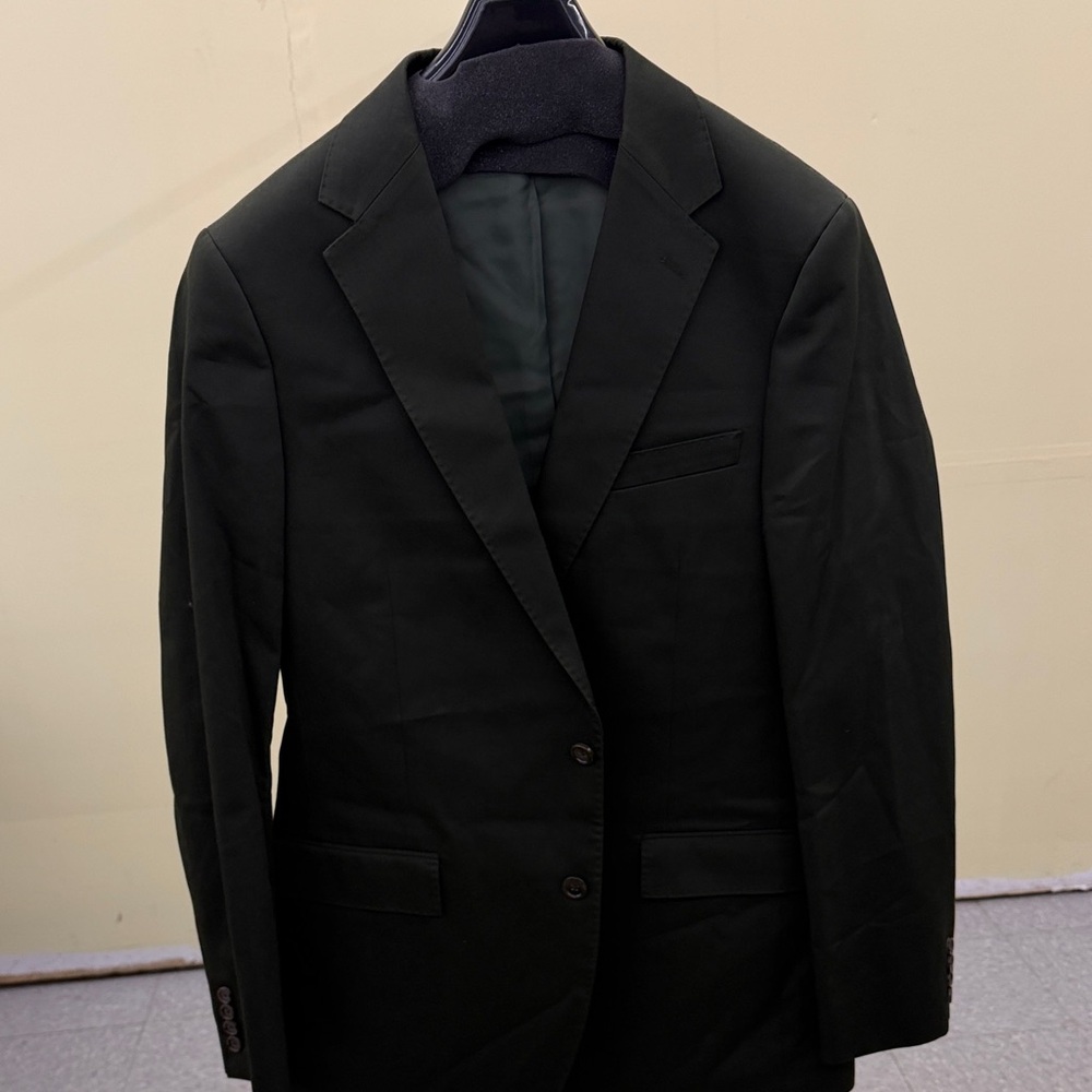J. Crew Men's Classic Dark Green Blazer